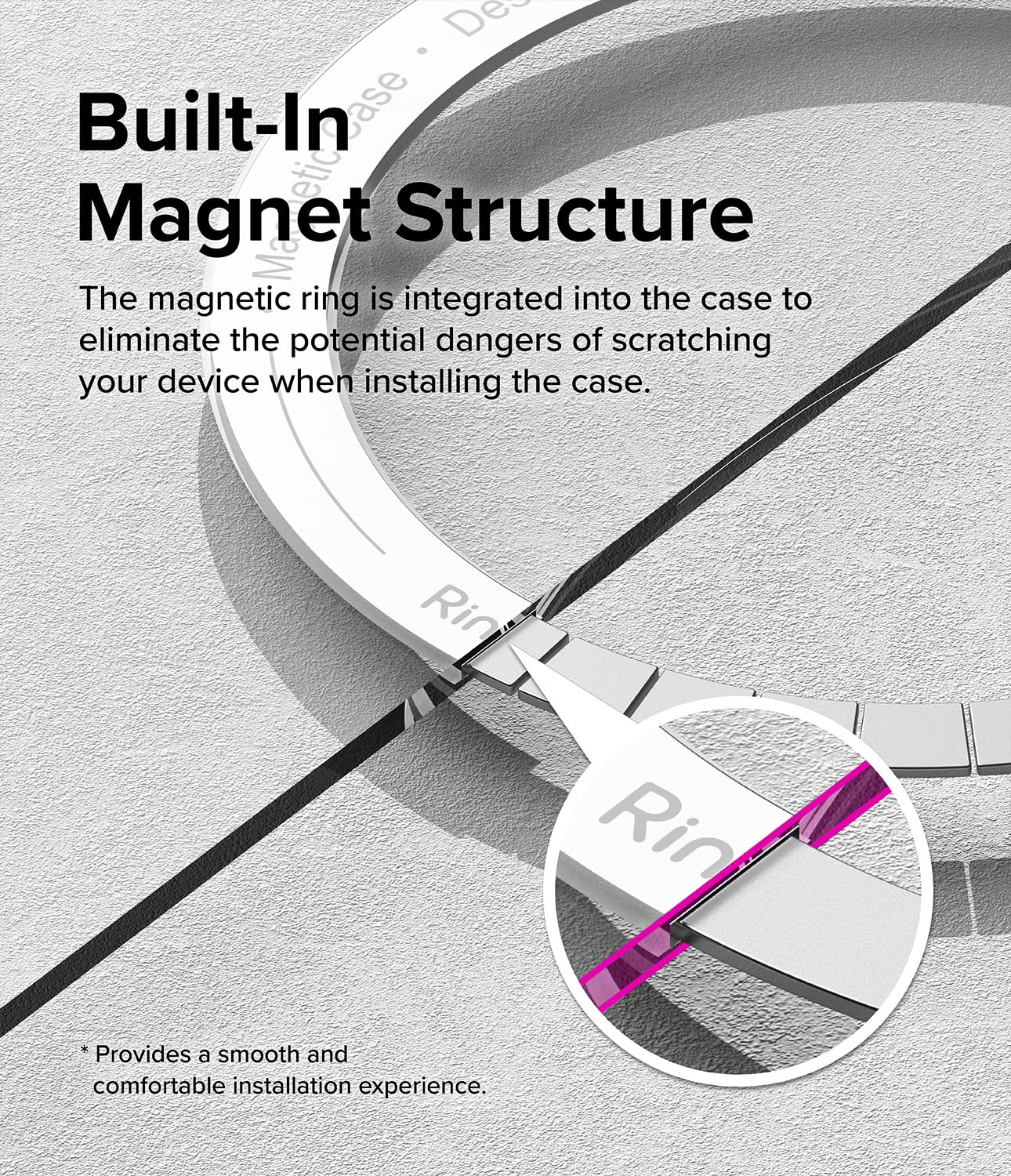 Ringke Fusion Magnetic Cover Galaxy Z Fold 6 Trasparente