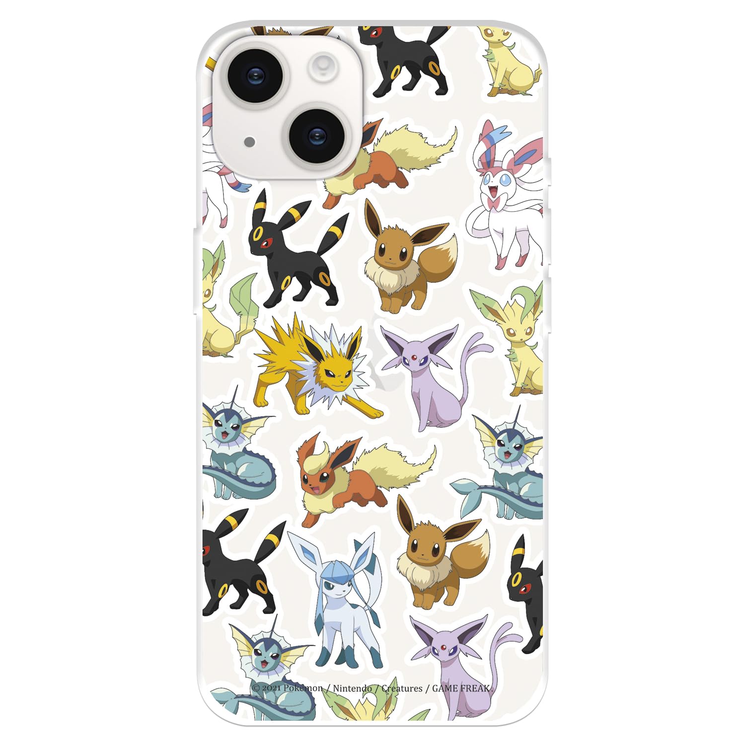 La Casa de las Carcasas Pokemon Eevee Evolutions custodia iPhone 15 Plus