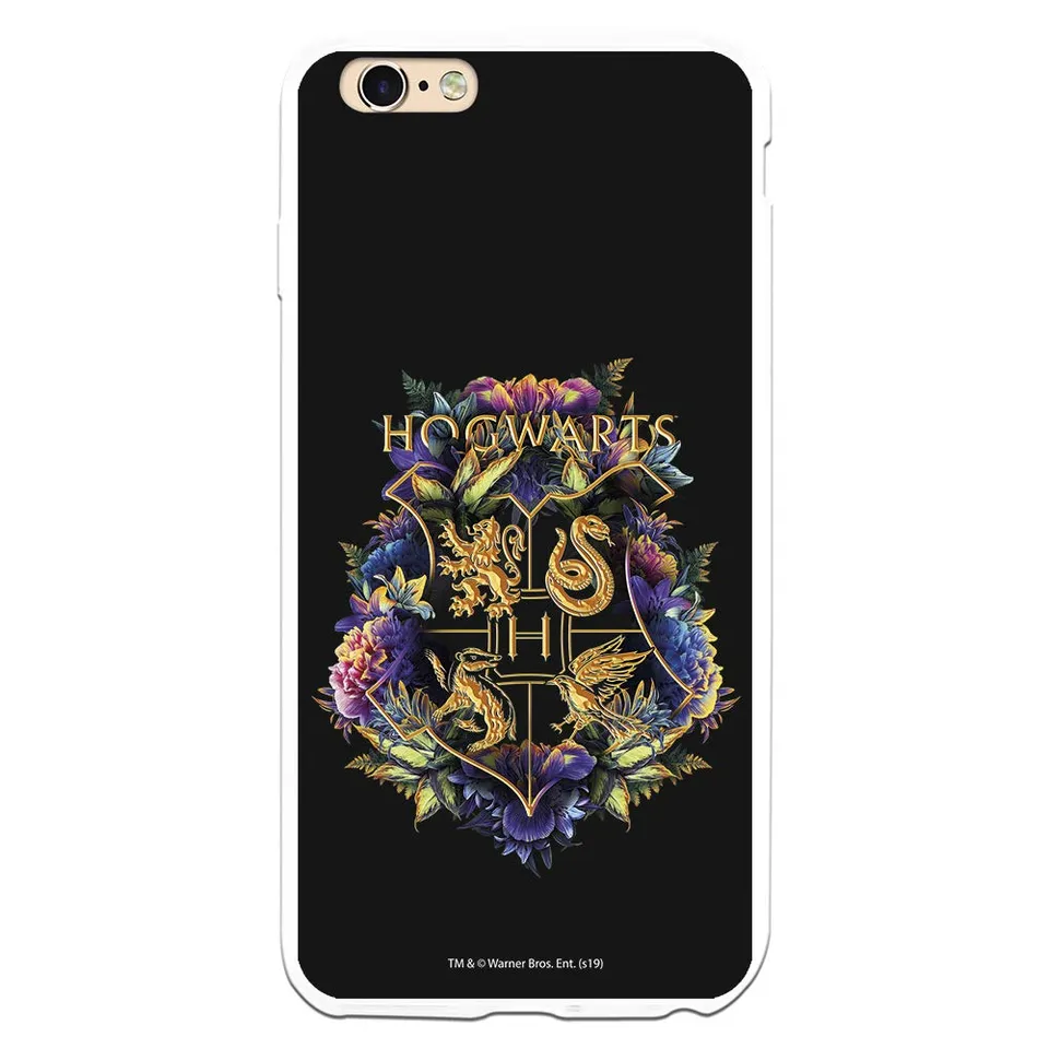 La Casa de las Carcasas Harry Potter cover iPhone 6 Plus Hogwarts Floral silicone