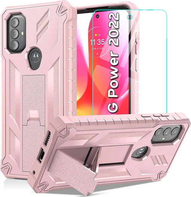 Redpepper Motorola Cases cover Moto G Power 2022 rugged stand