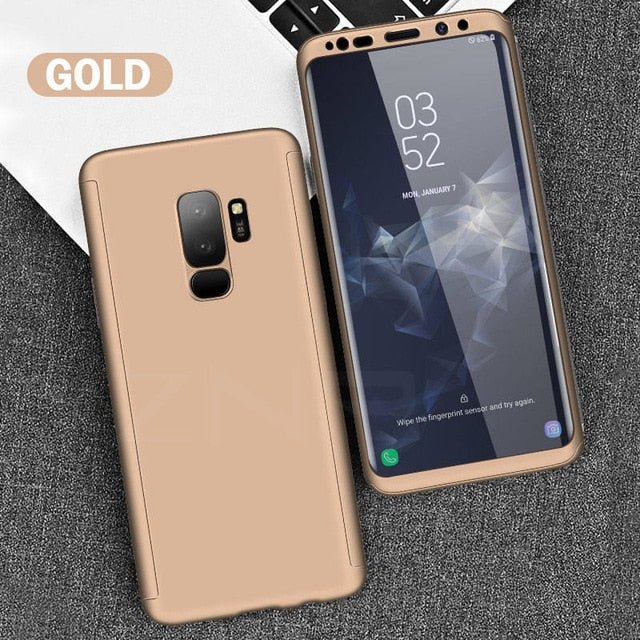 Redpepper Galaxy S10 cover 360 bumper vetro opaca