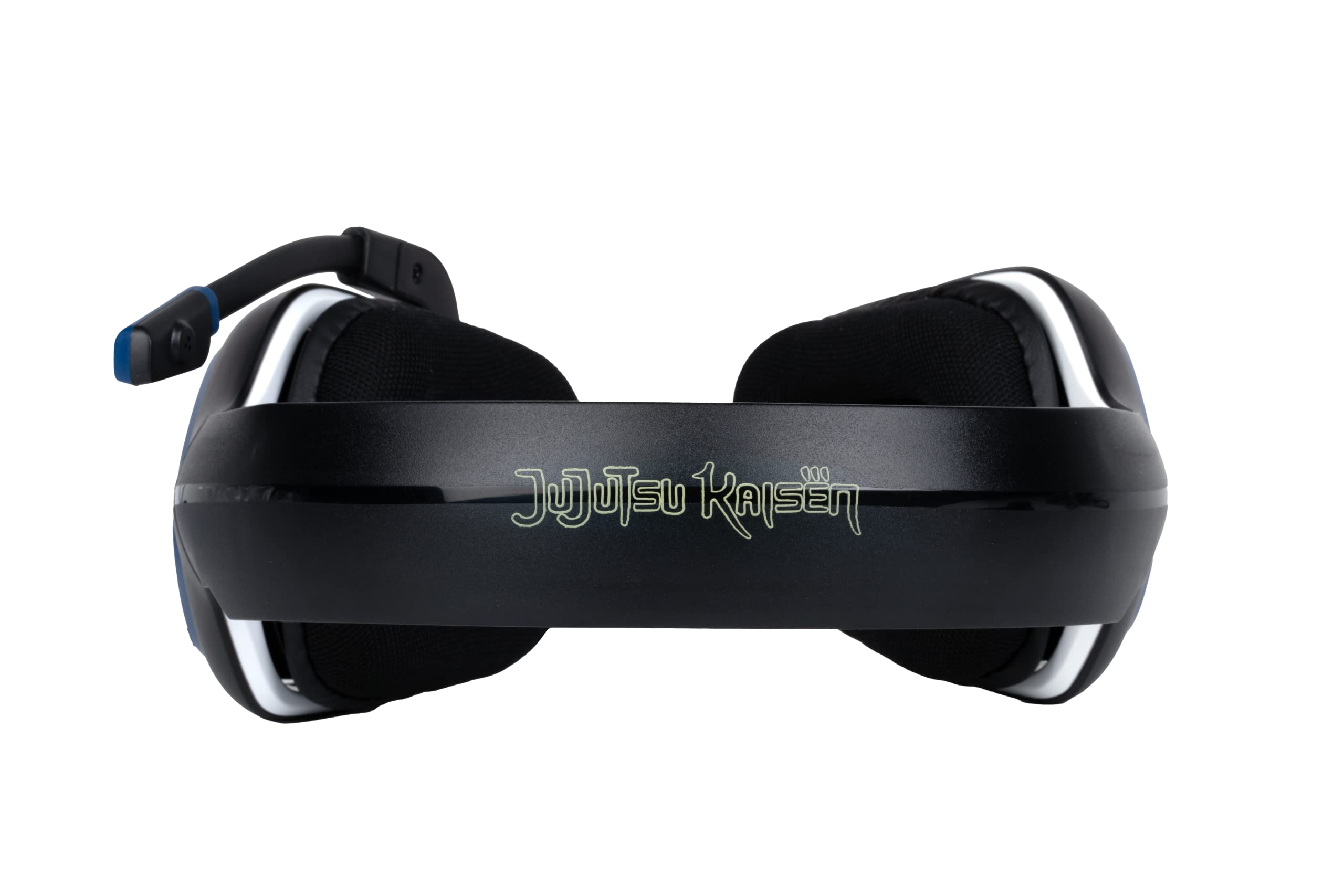 Konix Jujutsu Kaisen Cuffie Gamer Cablate Nero e Blu Jack 3,5mm