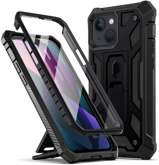 Redpepper iPhone 13 Mini cover pelle con stand protettiva