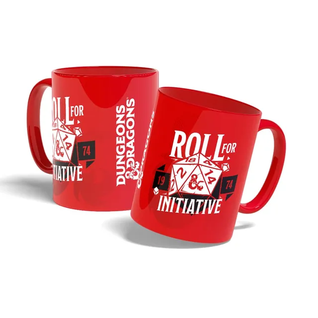 Konix Dungeons & Dragons tazza ceramica 320 ml rossa