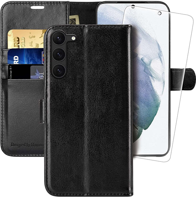 Redpepper Galaxy S23 custodia portafoglio pelle con carte