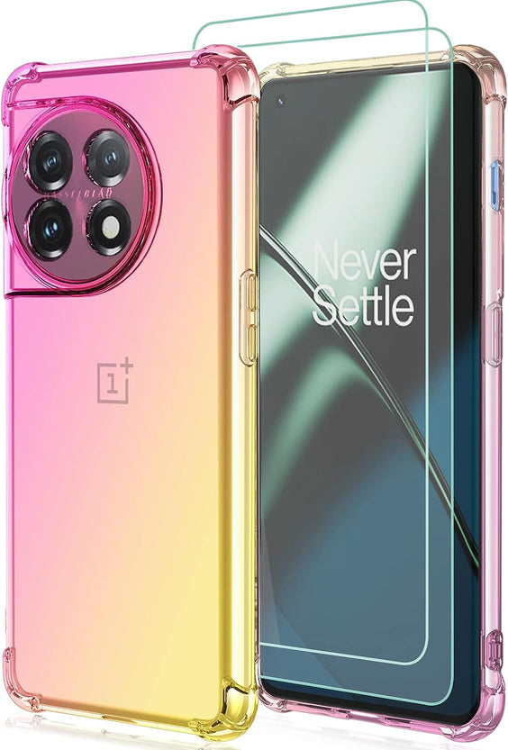 Redpepper OnePlus Cases OnePlus 11 cover girasole + pellicole