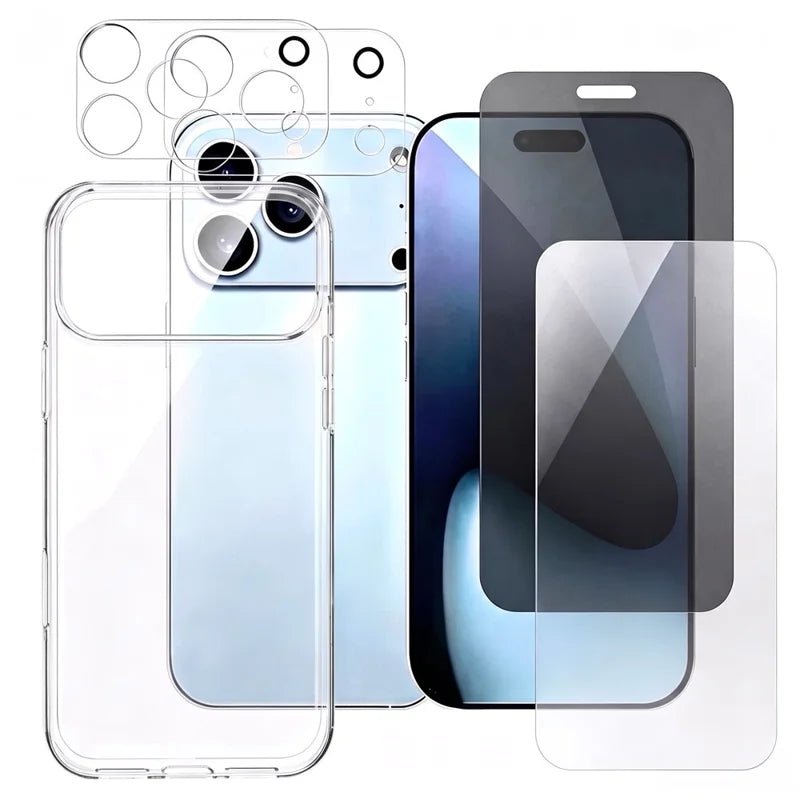 Redpepper iPhone 18 Pro Max custodia trasparente bundle