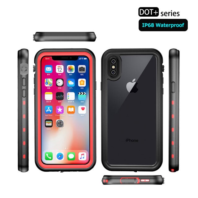 Redpepper iPhone XS Max custodia impermeabile IP68 nera