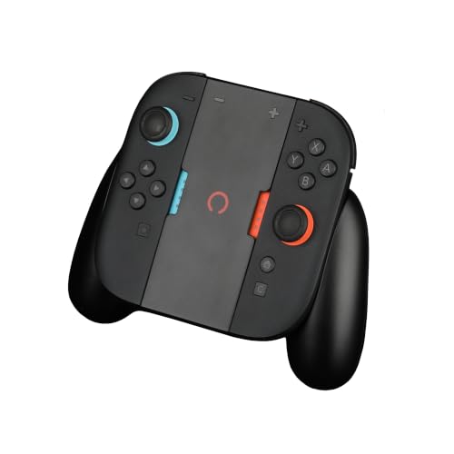 Konix Play and Charge impugnature Joy-Con Switch 2 nero LED
