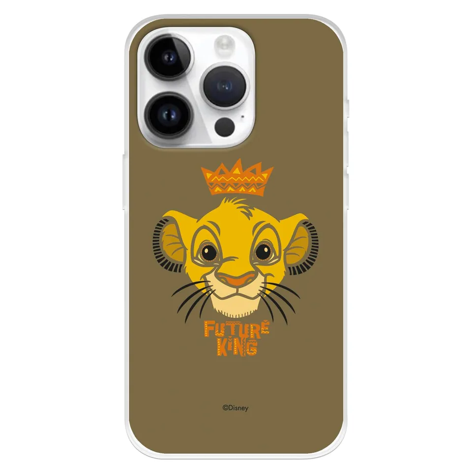 Re Leone Simba Corona cover iPhone 15 Pro silicone