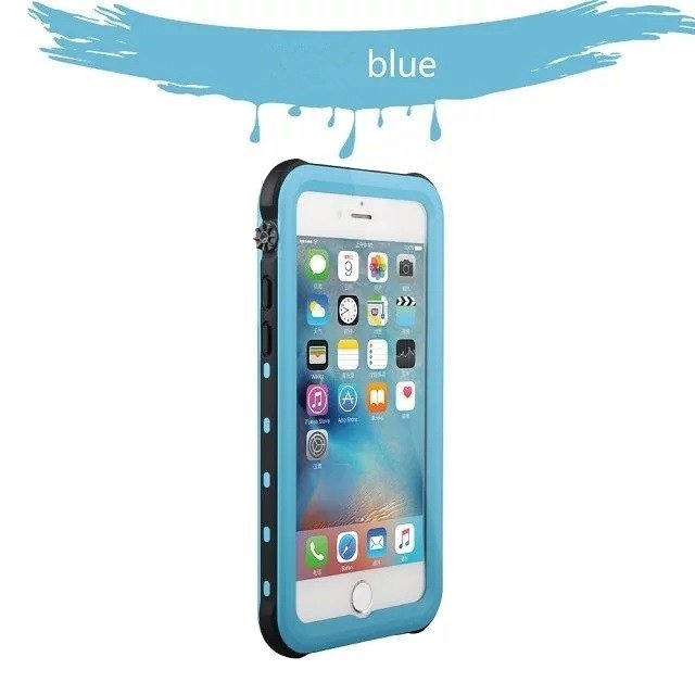 Redpepper iPhone 7/8/6 cover impermeabile IP68 blu