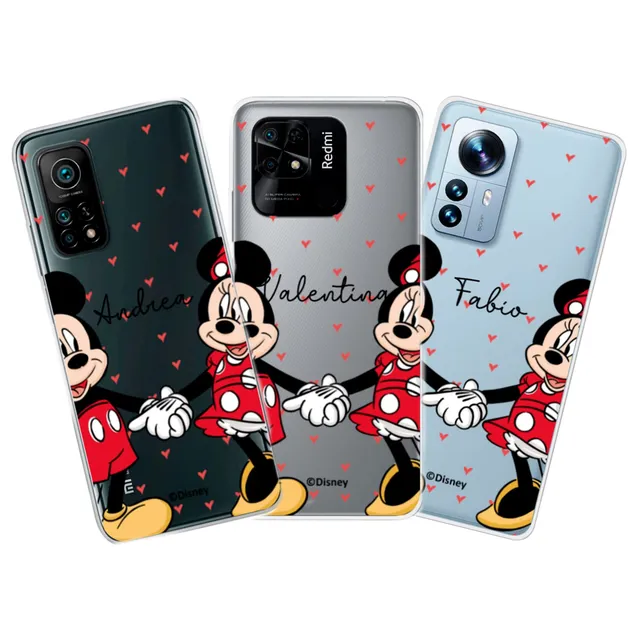 La Casa de las Carcasas Personalizzate Redmi Note 9S cover con nome Disney