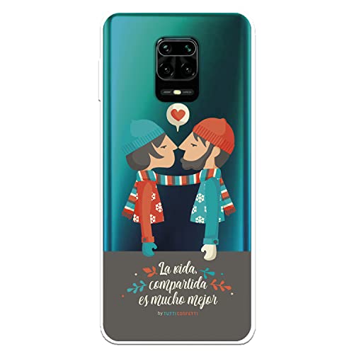 La Casa de las Carcasas Redmi Note 9S cover trasparente Vida Compartita