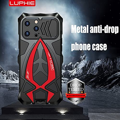Redpepper Apple Cases iPhone 13 Pro Max cover armor nero rosso