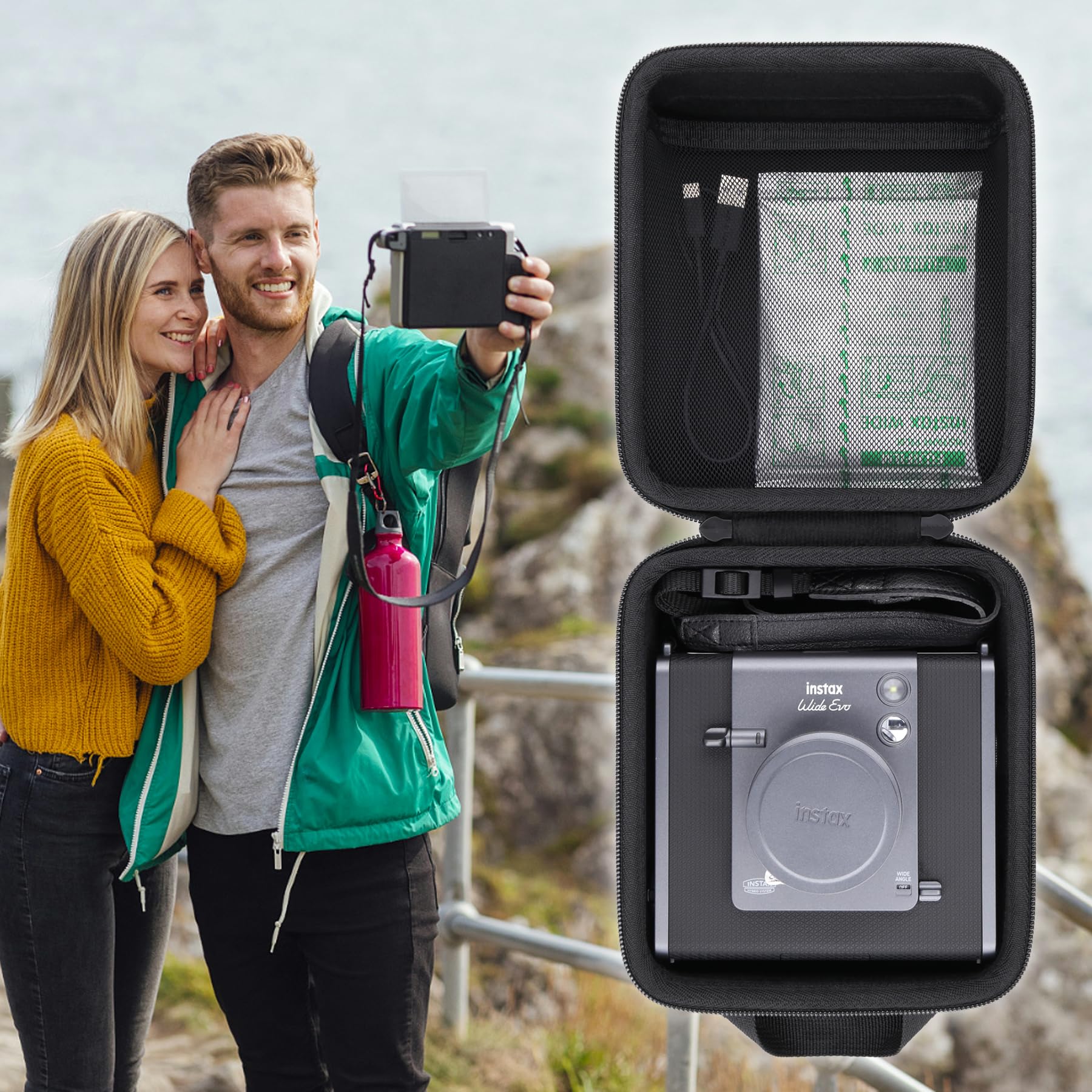 Aenllosi Camera Case custodia Wide EVO 2in1 EVA nera