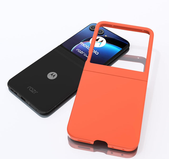 Redpepper Motorola Cases cover Razr+ 2024 arancione