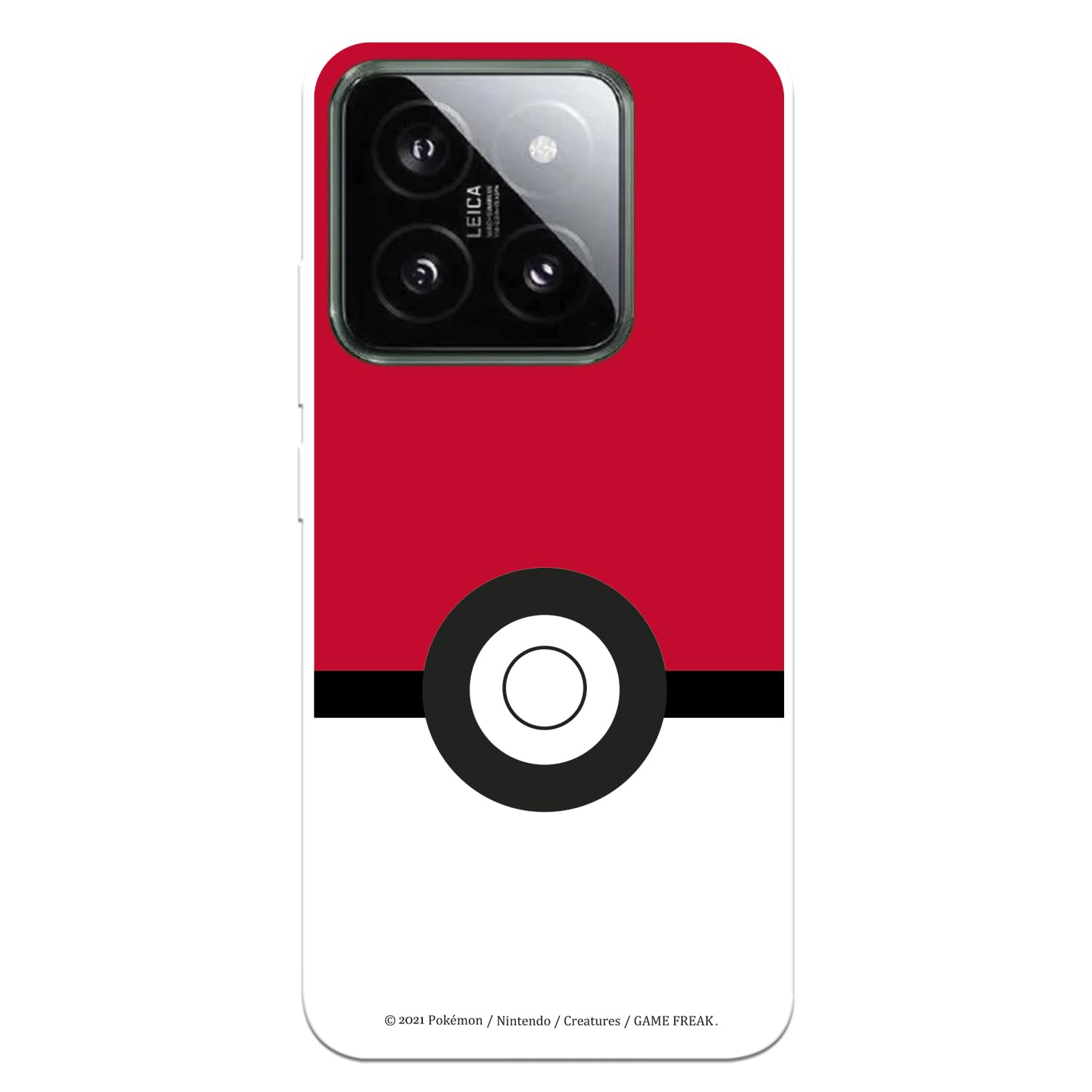 La Casa de las Carcasas Poké Ball cover Xiaomi 14 silicone trasparente
