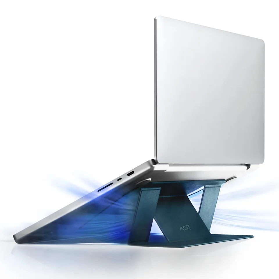 MOFT Invisible Series supporto MacBook 16" blu grafene