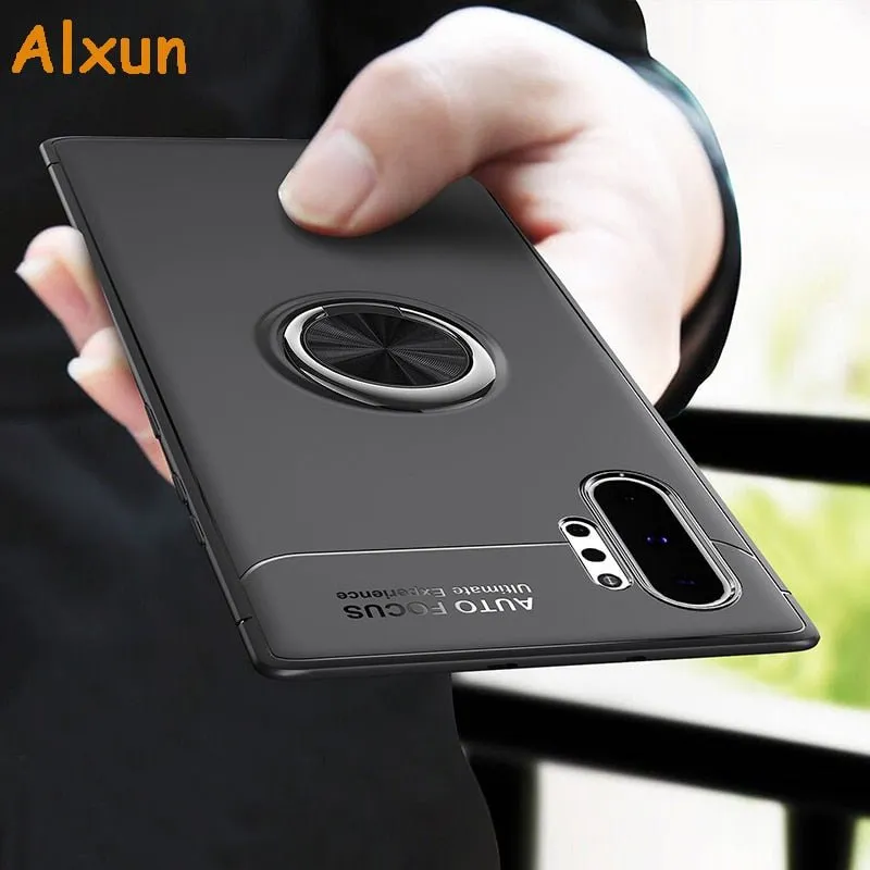 Redpepper Note 10 Cover con Anello Supporto Magnetico