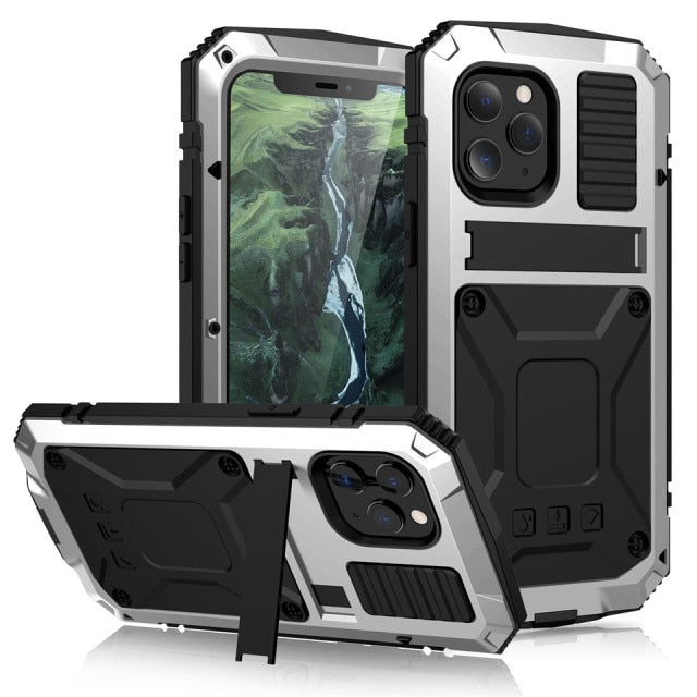 Redpepper iPhone 13 Pro cover alluminio kickstand