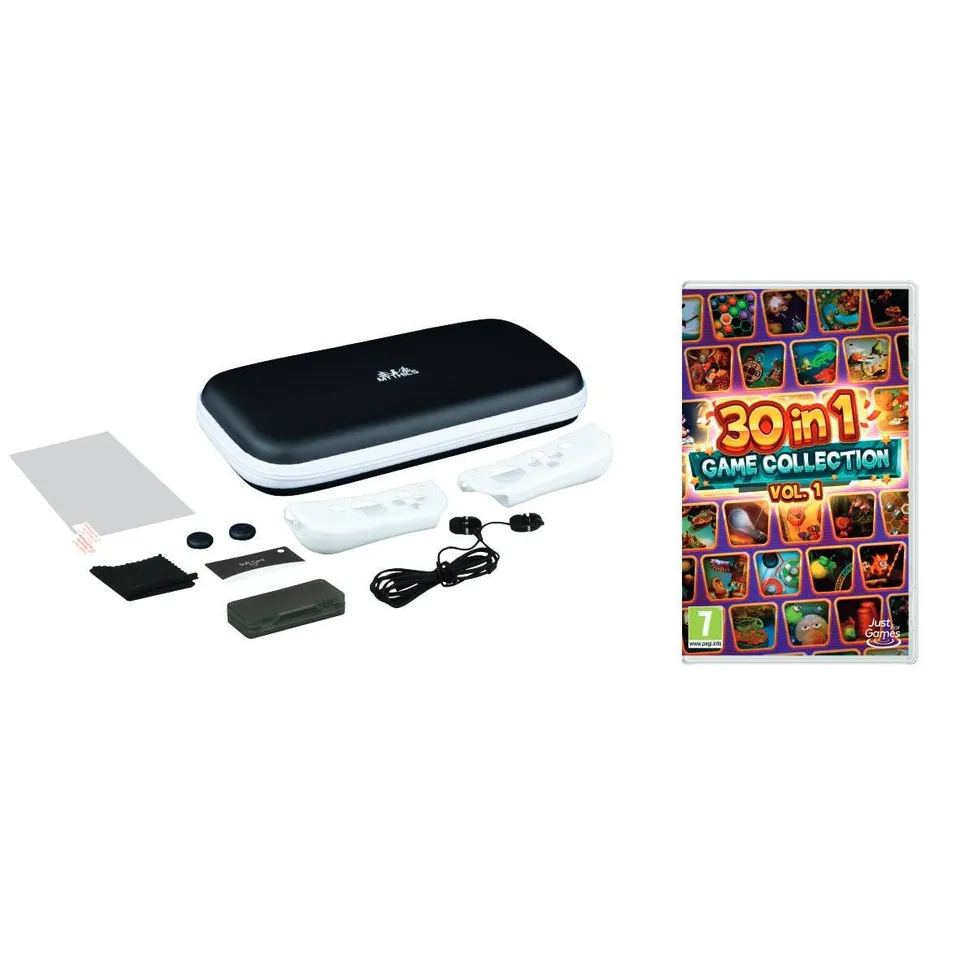 Konix Mythics Starter Pack kit accessori Switch Vol.1 30 giochi