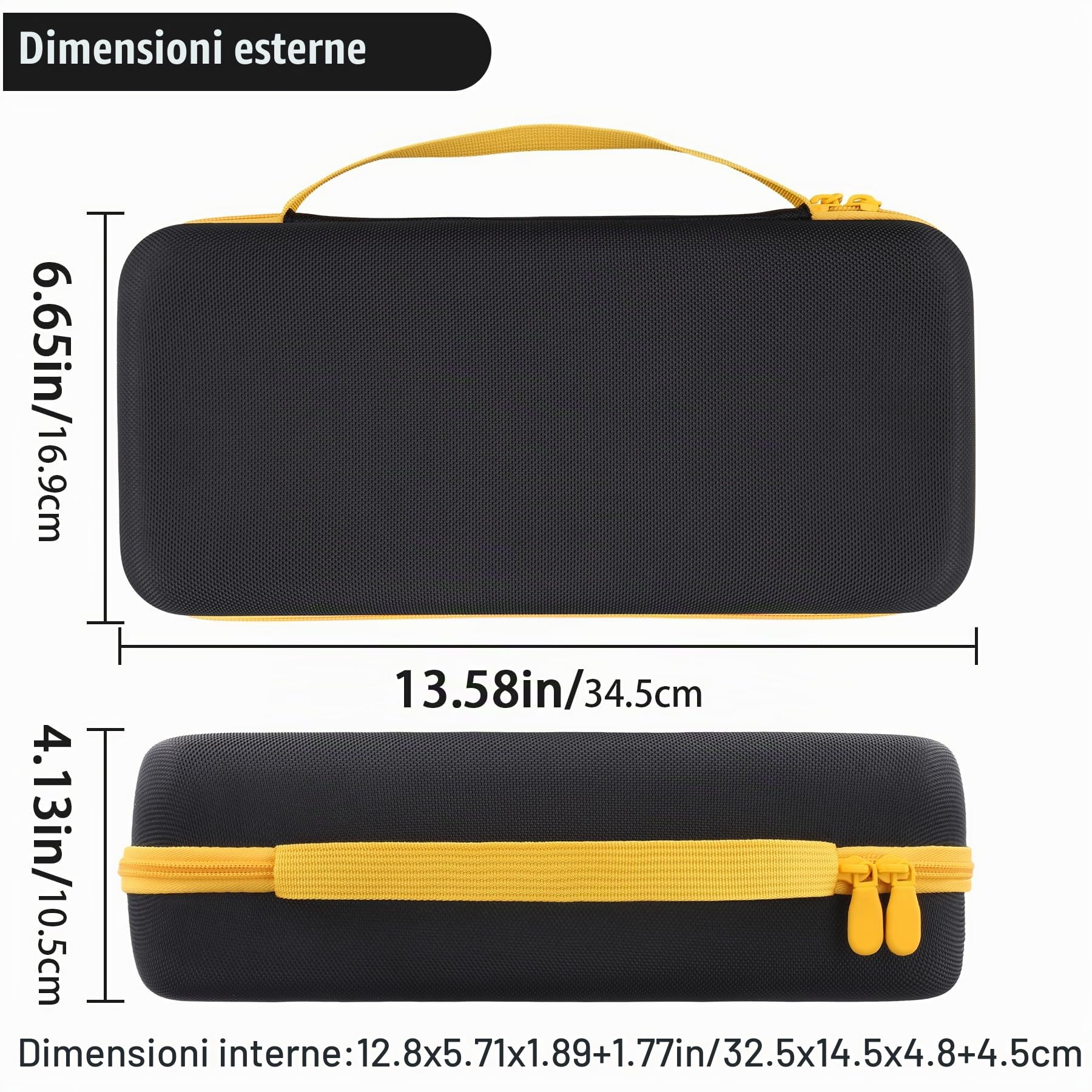 Aenllosi Tool Case Fanttik Slim V8 custodia rigida nero EVA