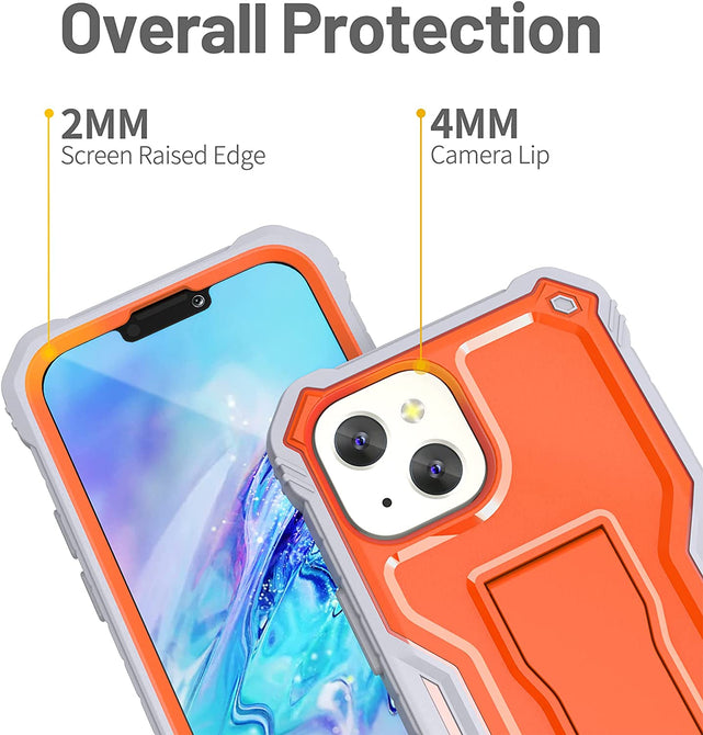Redpepper iPhone 13 Mini cover rugged doppio strato stand
