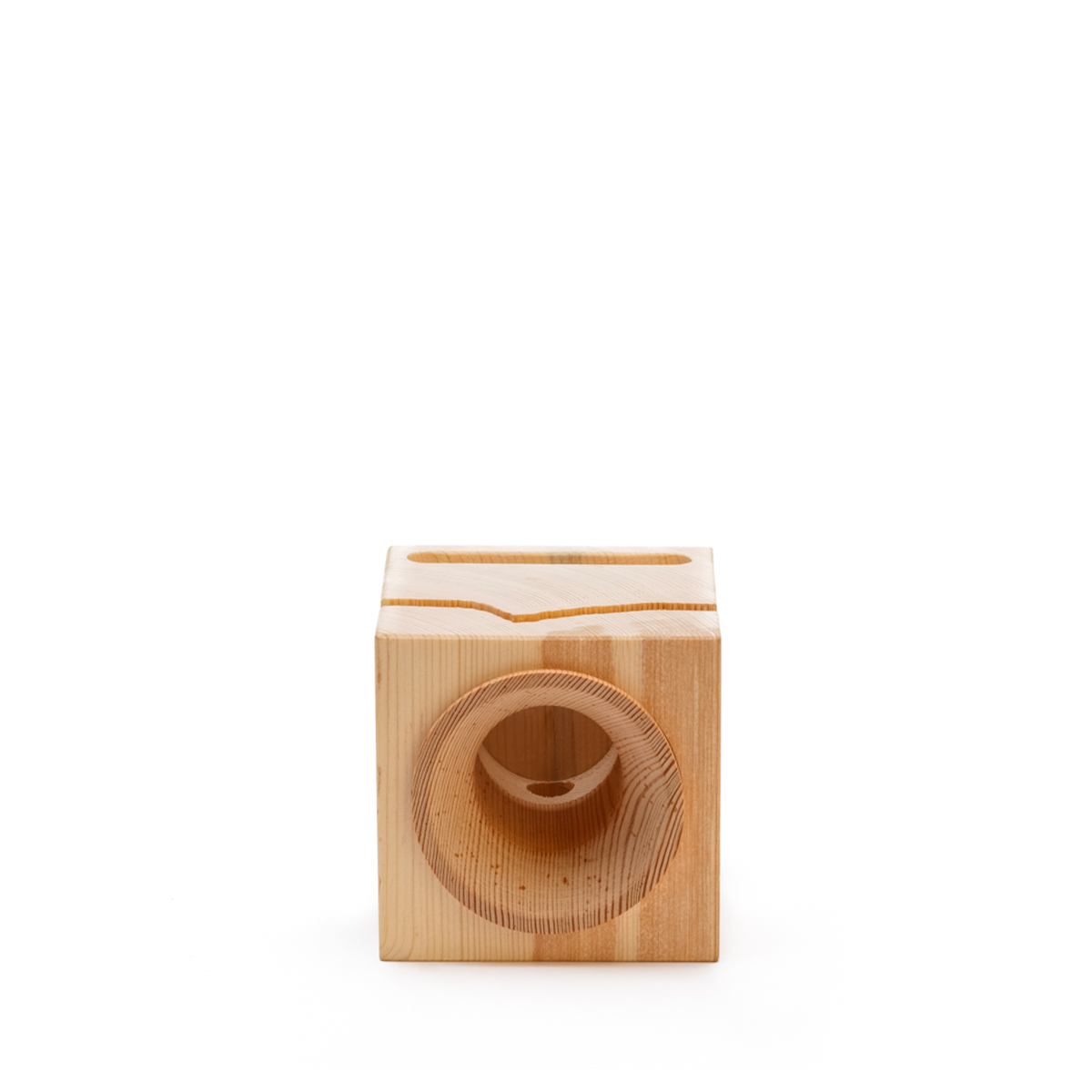 VAIA Cube Imperfetto Amplificatore Smartphone Legno Unico