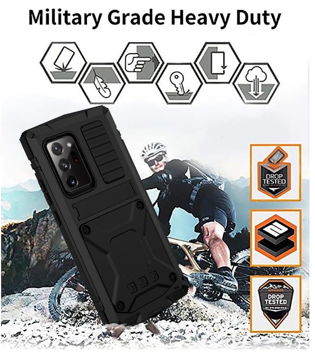 Redpepper Note 20 Ultra Cover Alluminio Nera Slim Bumper
