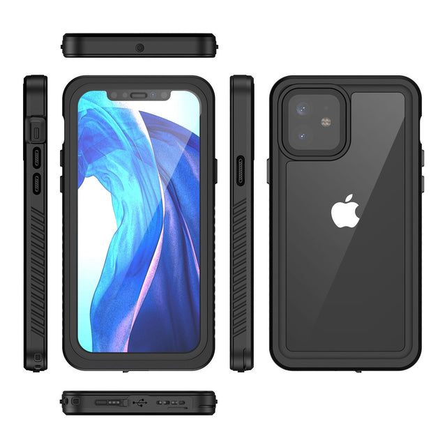 Redpepper iPhone 13 cover impermeabile trasparente bumper