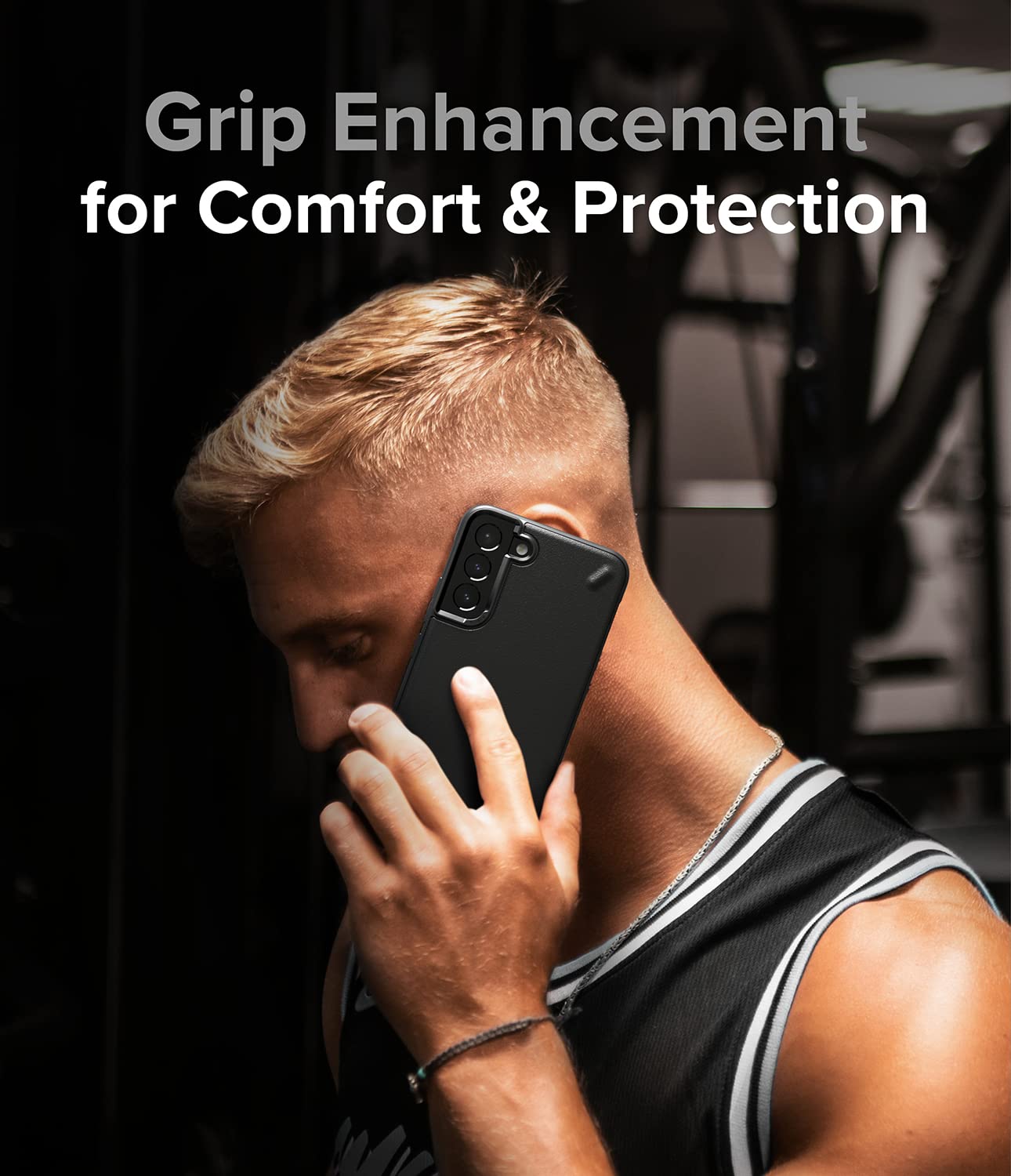 Ringke Onyx Cover Samsung Galaxy S22 5G Custodia Nera Antiurto