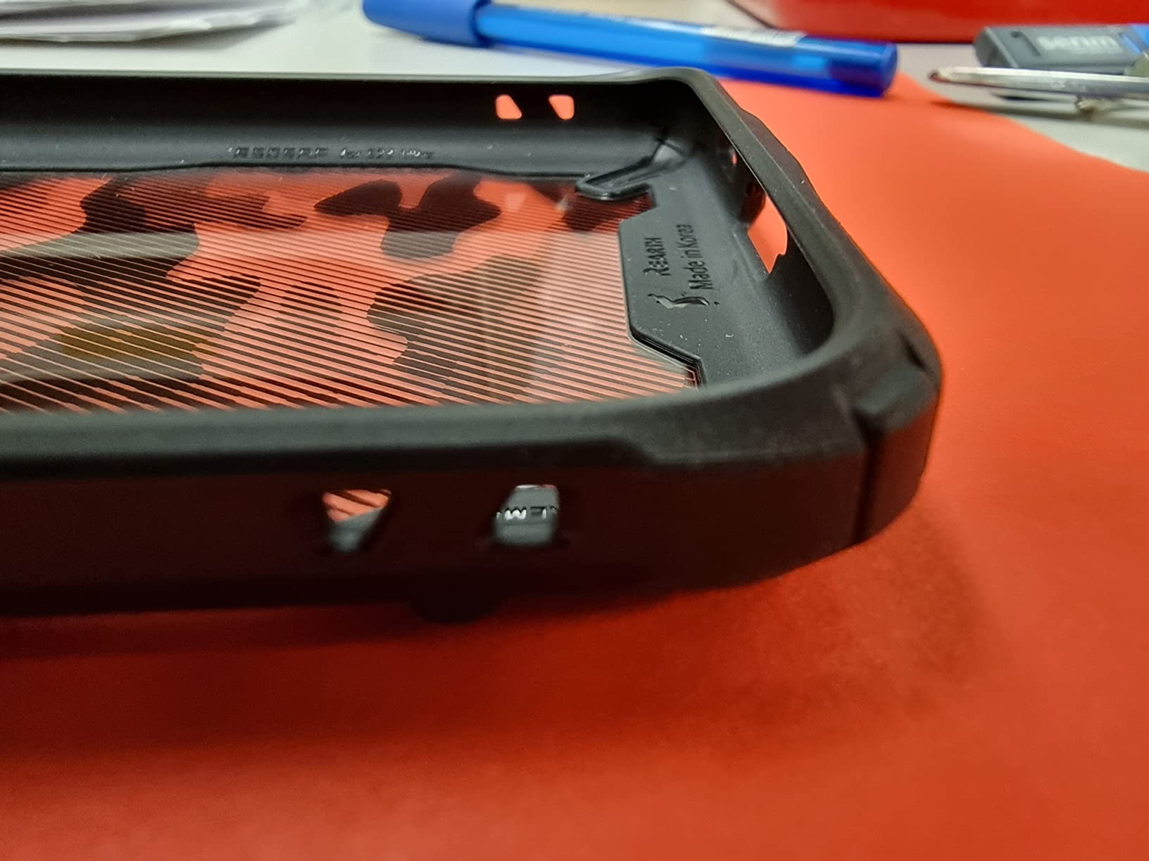 Ringke Fusion-X Galaxy S21 Ultra Cover Nera Black Trasparente