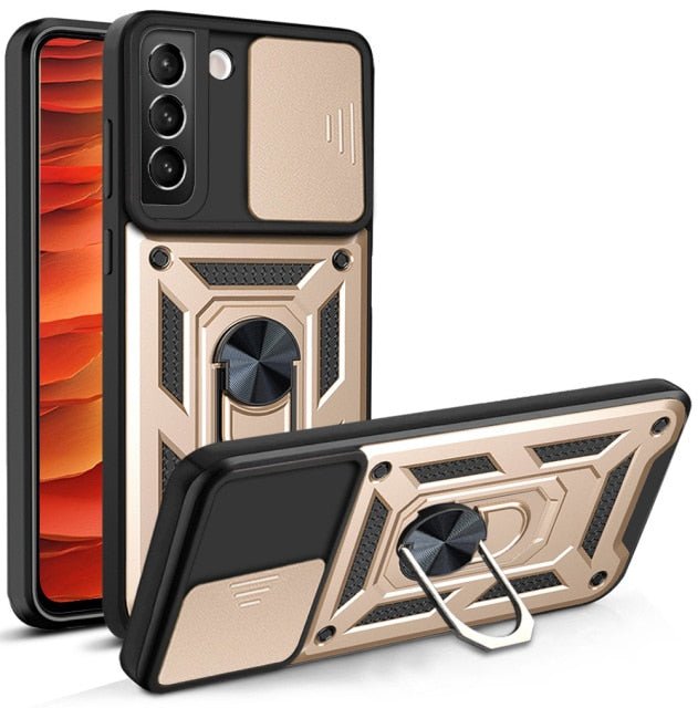 Redpepper Galaxy S22 Ultra cover con anello leggera