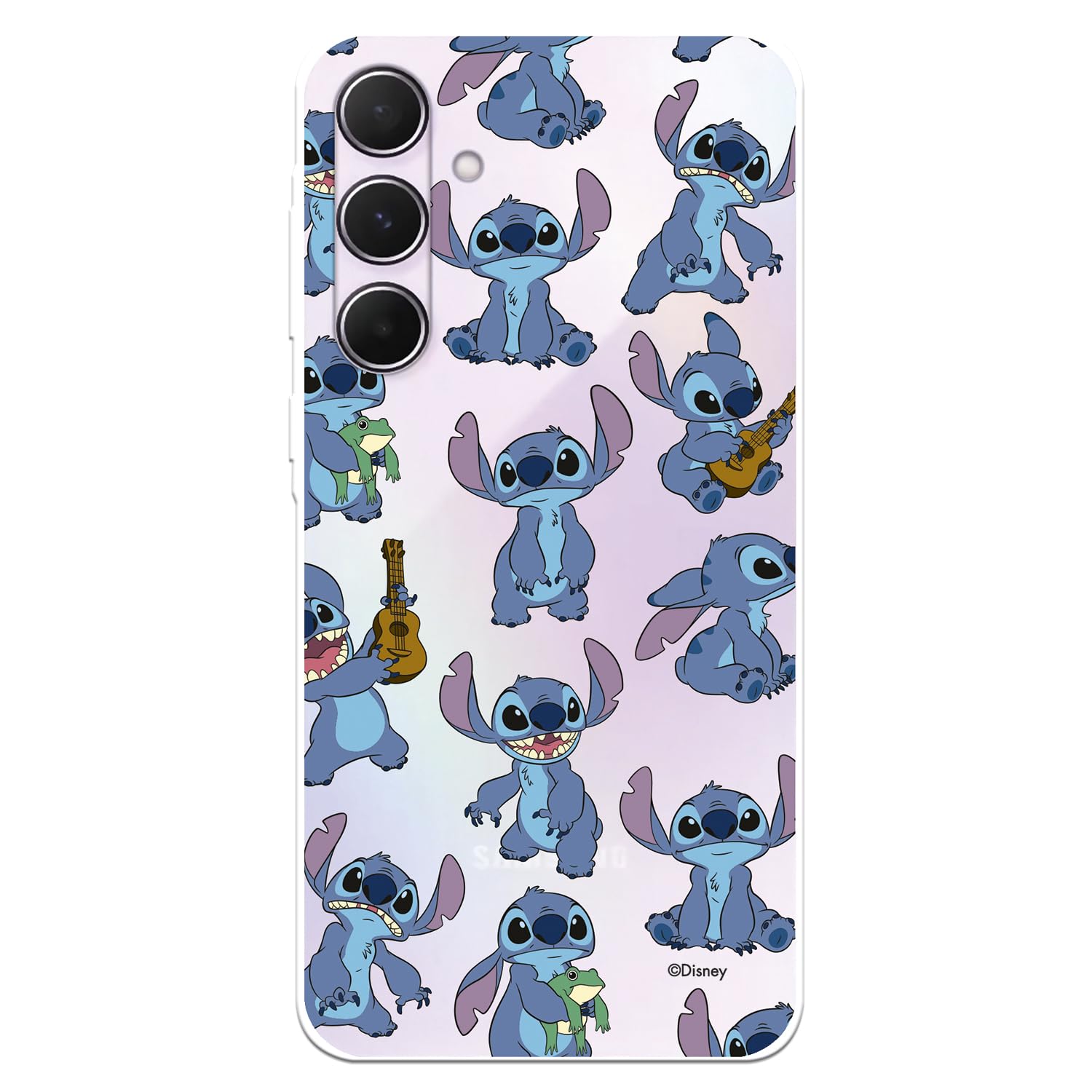 La Casa de las Carcasas Lilo & Stitch Cover Samsung A55 5G Trasparente