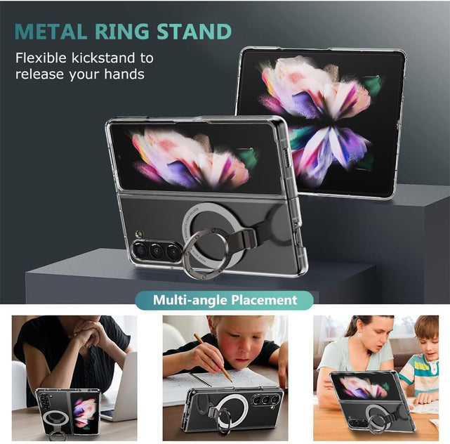Redpepper Galaxy cover Z Fold 5 trasparente con stand