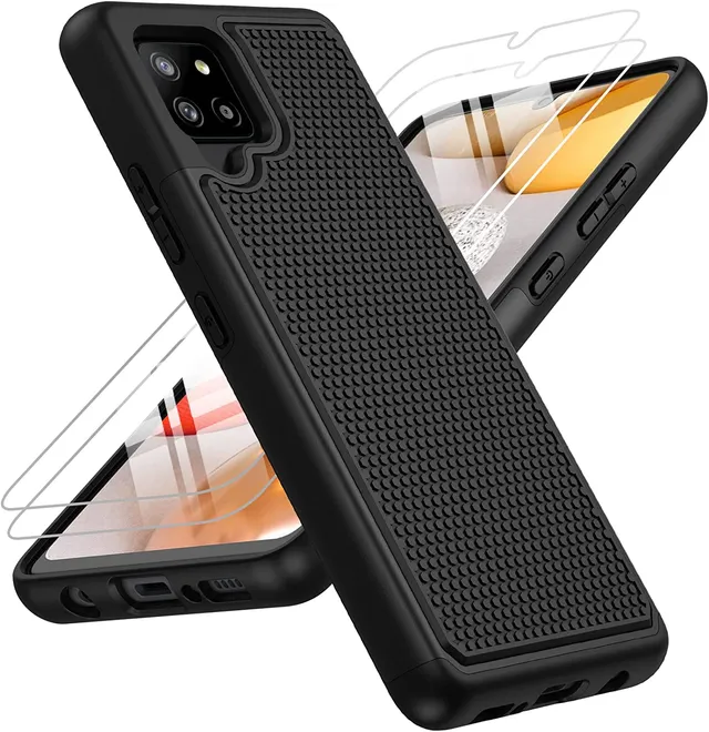 Redpepper Galaxy A42 5G custodia dual layer con vetri