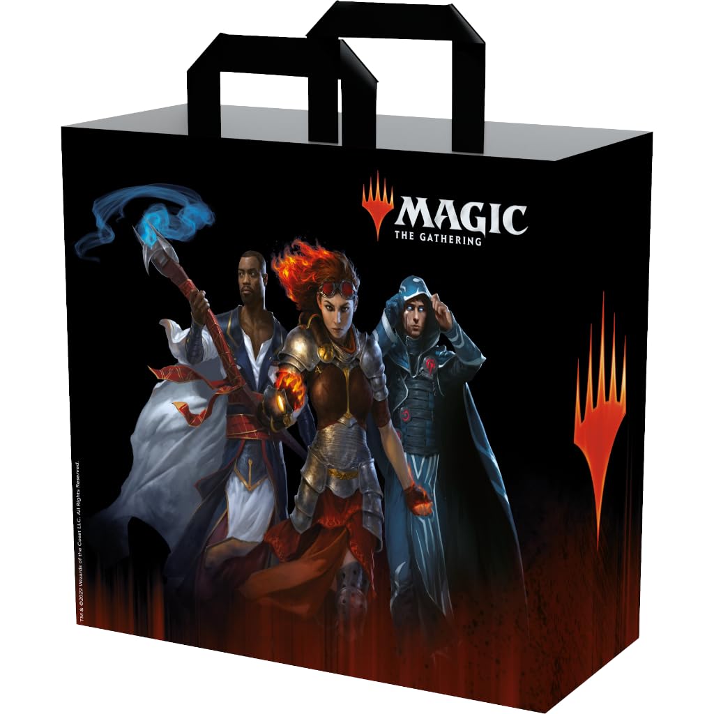 Konix Magic Borsa Spesa 40x45x20 cm Planeswalkers nera