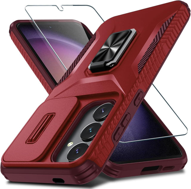 Redpepper Galaxy Cases cover Samsung S25 Plus verde con vetro