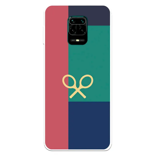 La Casa de las Carcasas Collaborazioni Note 9S cover Silbon Geometrico