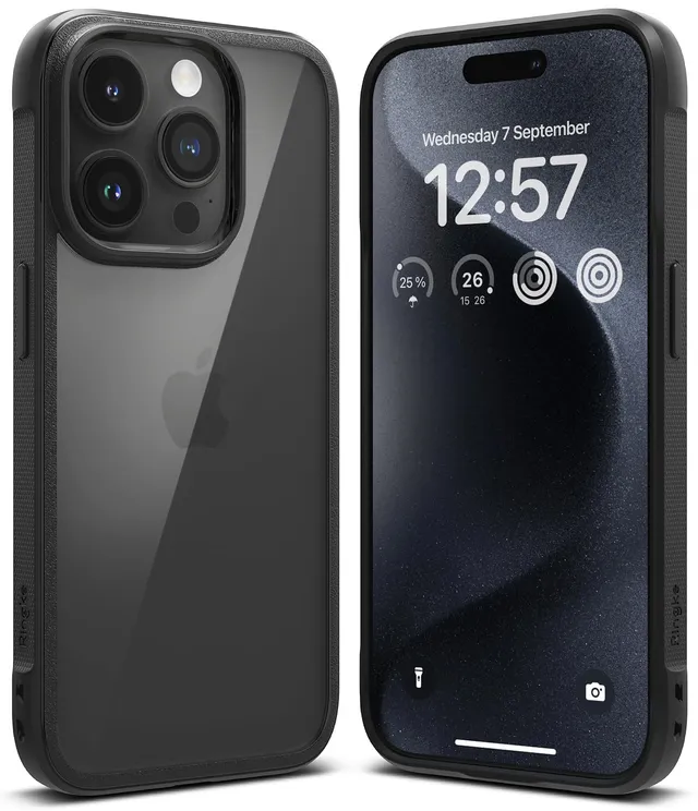 Ringke Fusion Bold Cover Nera per iPhone 15 Pro Max