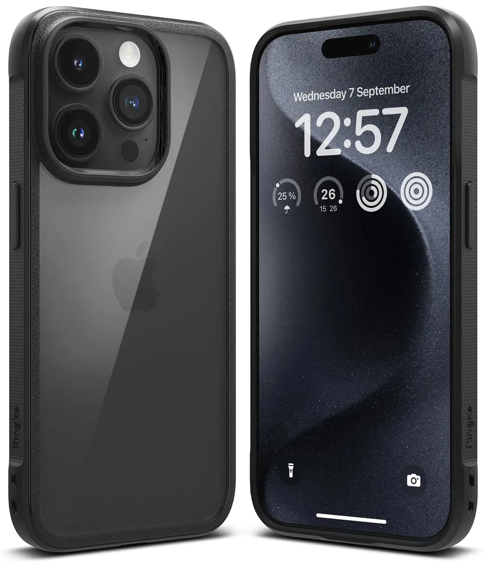 Ringke Fusion Bold Cover Nera per iPhone 15 Pro Max