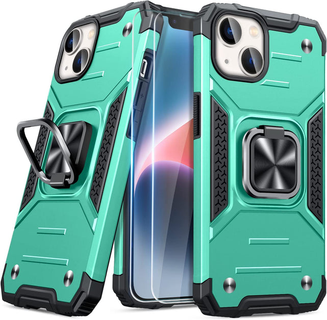 Redpepper iPhone 14 Cover Anello Stand Antiurto 6,1"