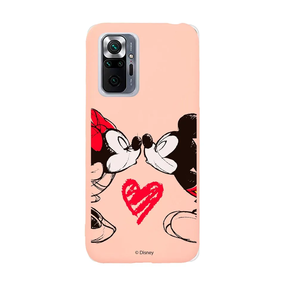 La Casa de las Carcasas Redmi Note 10 Pro custodia silicone rosa Bacio
