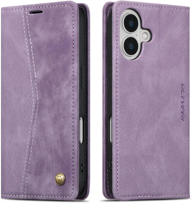 Redpepper iPhone 17 Cover folio pelle con stand e porta carte