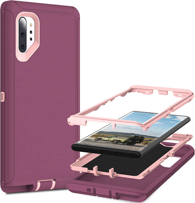 Redpepper Note 10 Plus Cover Rosa Viola Antishock