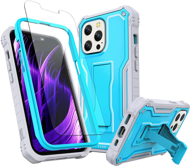 Redpepper Apple Cases cover iPhone 13 Pro antiurto con stand
