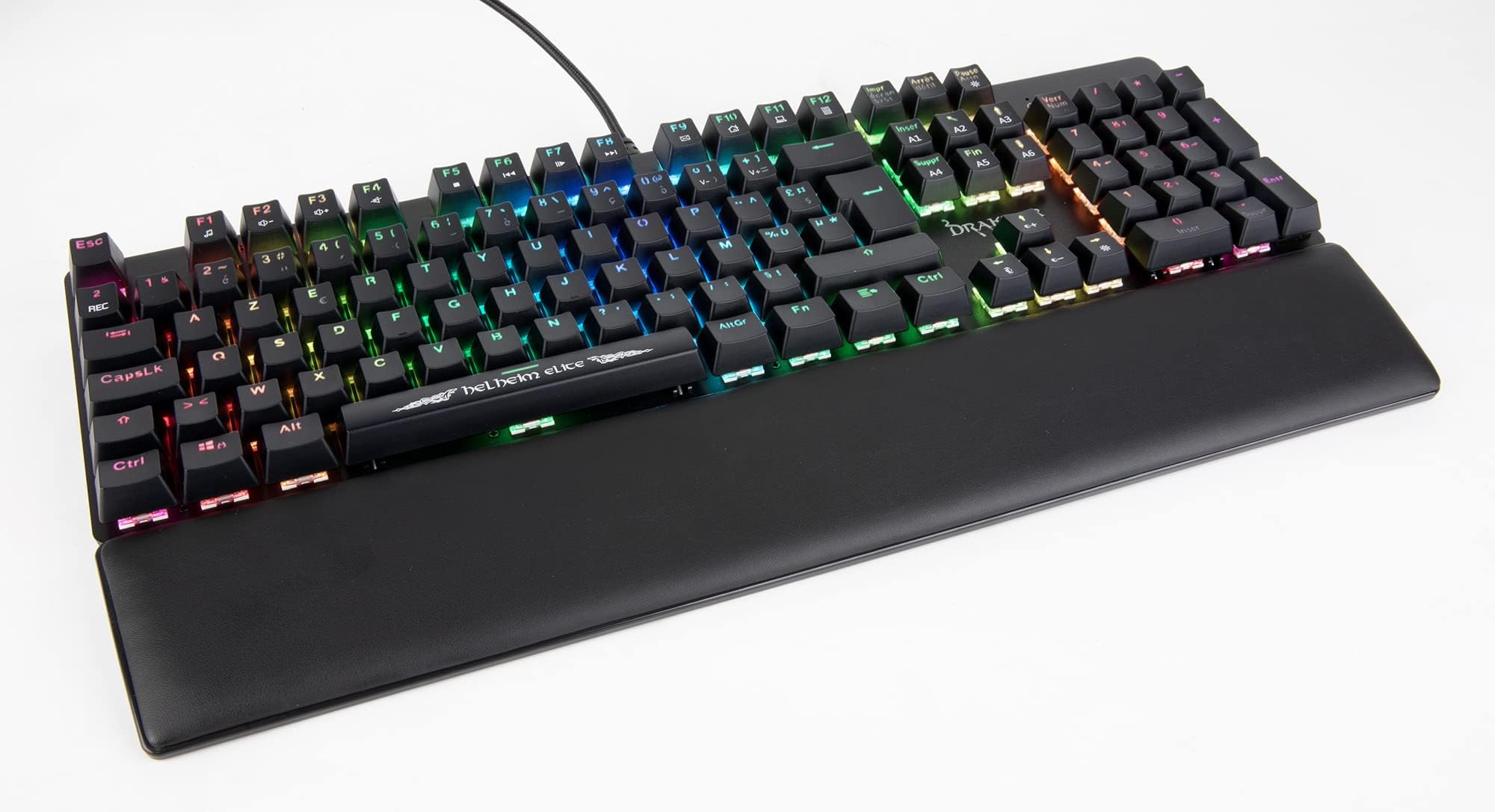 Konix Drakkar Helheim Elite Tastiera Gaming Meccanica AZERTY RGB