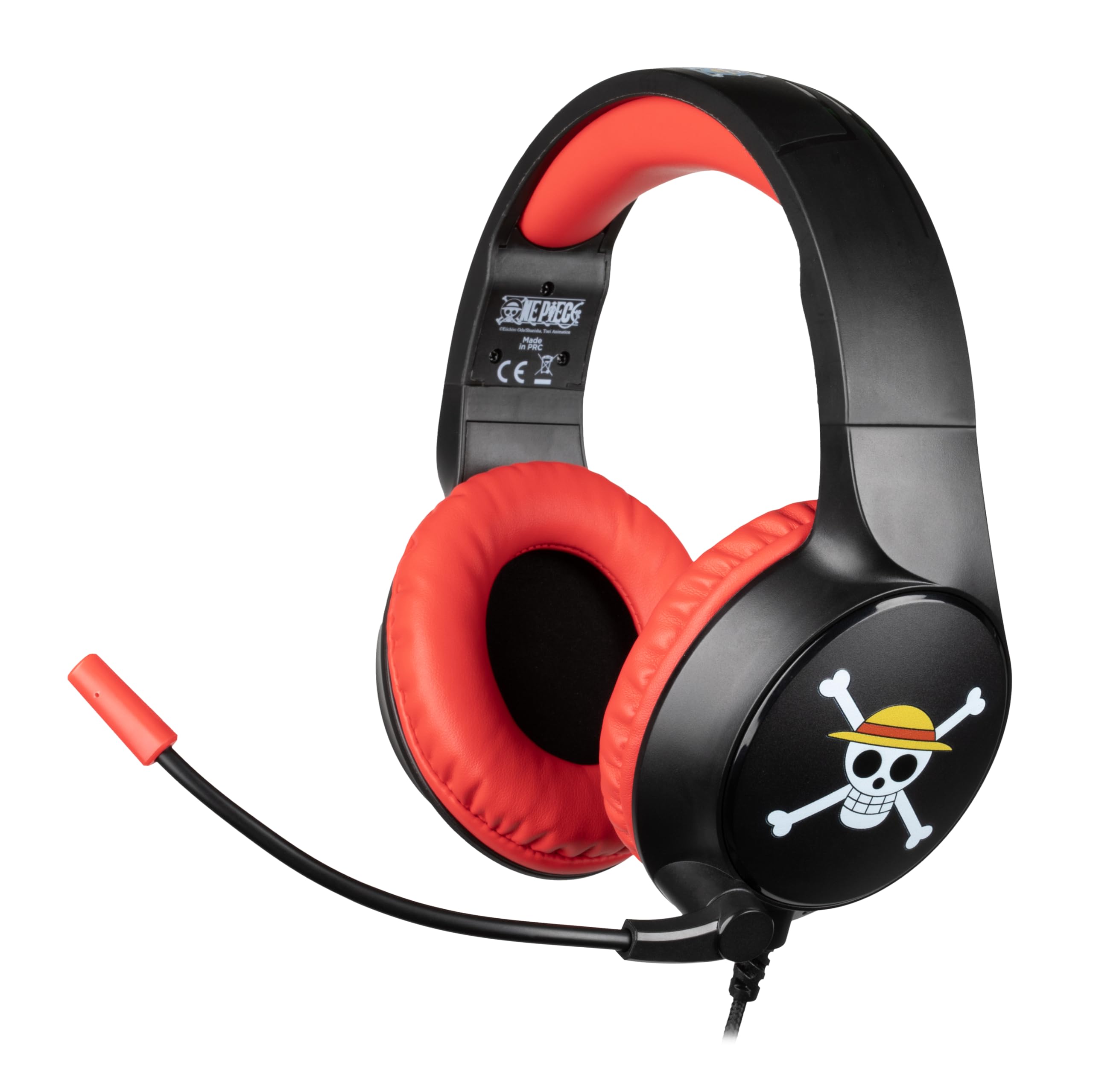 Konix One Piece cuffie gaming cablate Luffy jack 3,5 mm
