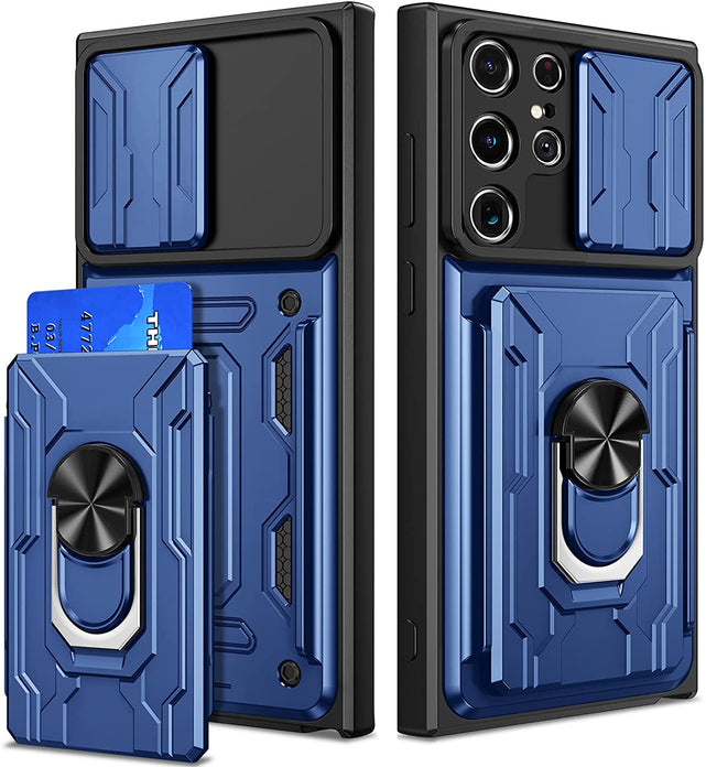 Redpepper S22 Ultra cover anello stand portacarte copri camera