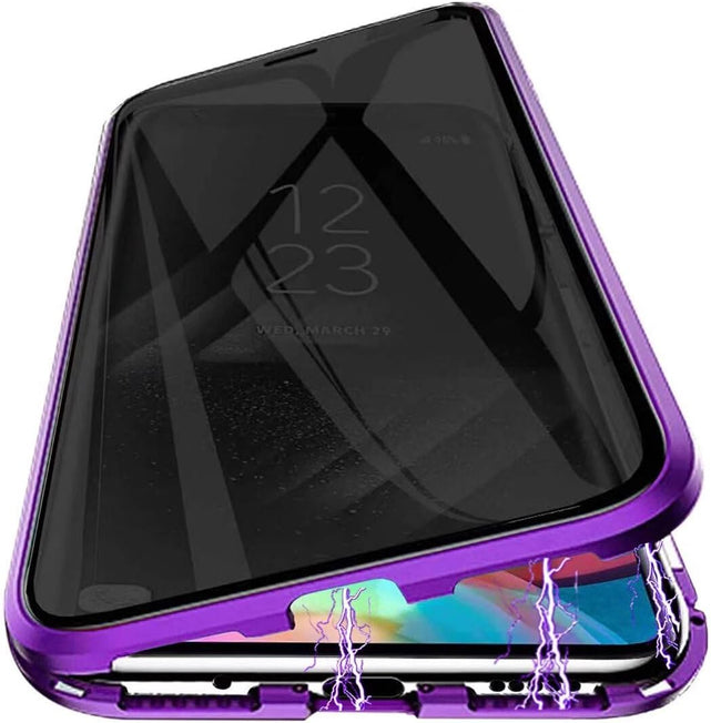 Redpepper S25 Ultra Cover Magnetica privacy vetro 9H oro